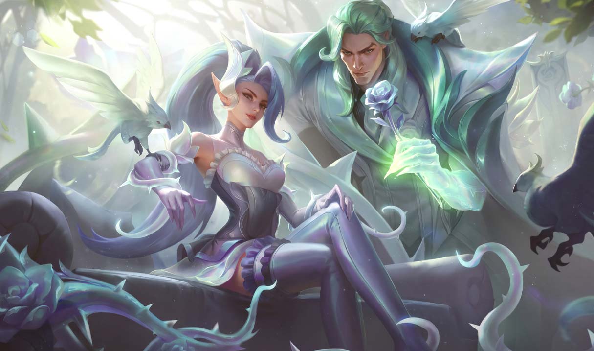 Crystal Rose Zyra Landscape Skin