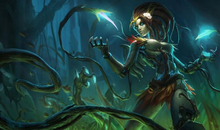 Haunted Zyra Landscape Skin