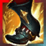 Triumphant Berserker's Greaves builds into Gunmetal Greaves