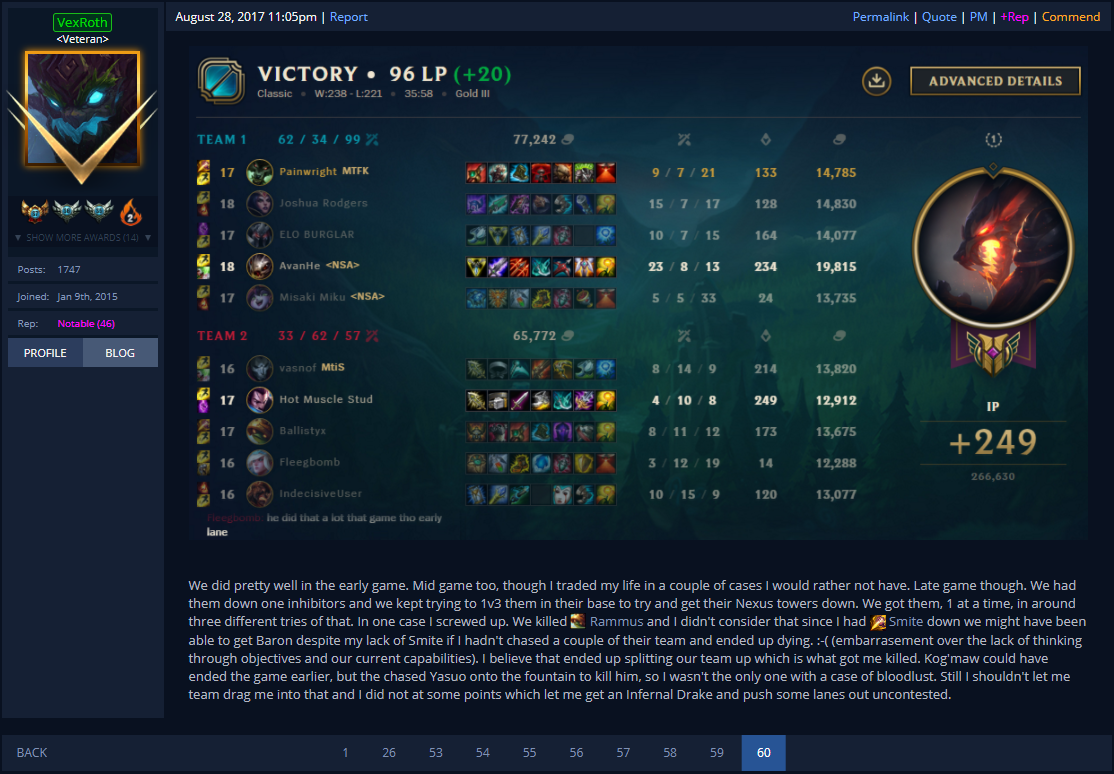 Utilizando o fórum do League of Legends – League of Legends