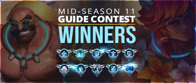 MOBAFire on X: It's time for the Midseason 12 Guide Contest! Create or  update guides in the following 8 weeks for the chance to win up to $200 in  prizes! 🏆