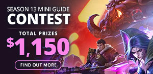 Season 13 Mini Guide Contest #2