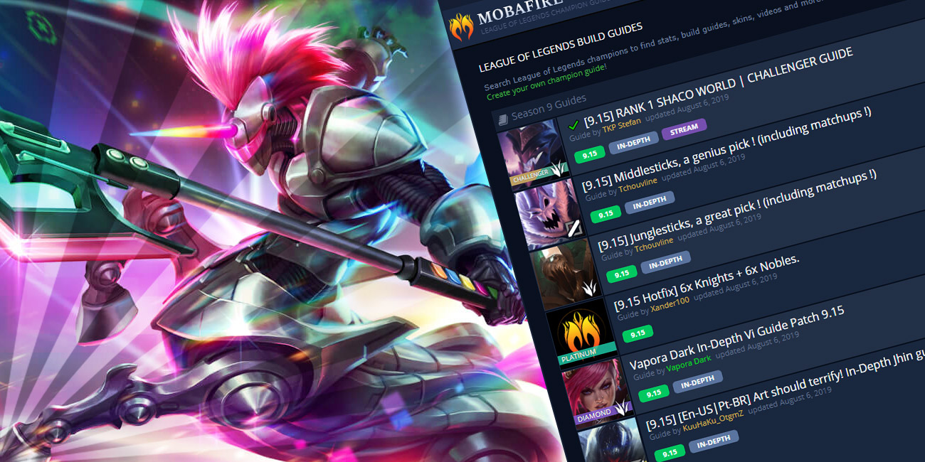 League of Legends Strategy Build Guides :: Browse popular builds created by other fans!