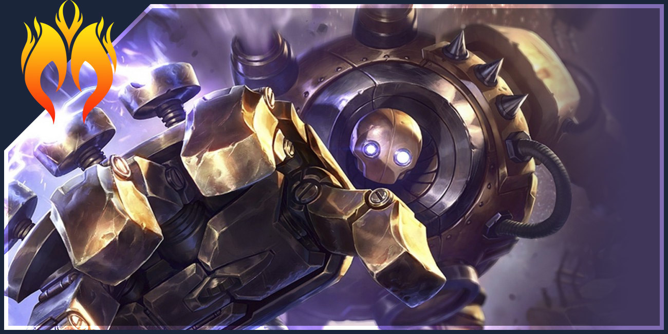 League of Legends, Blitzcrank, AP/Tank, ARAM, Runes - Grasp of Undying, Gameplay