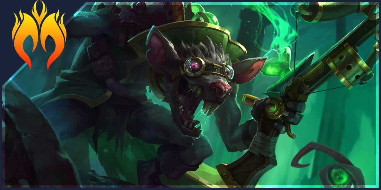 Say what? Singed has highest mid lane win rate in Patches 12.10, 12.11