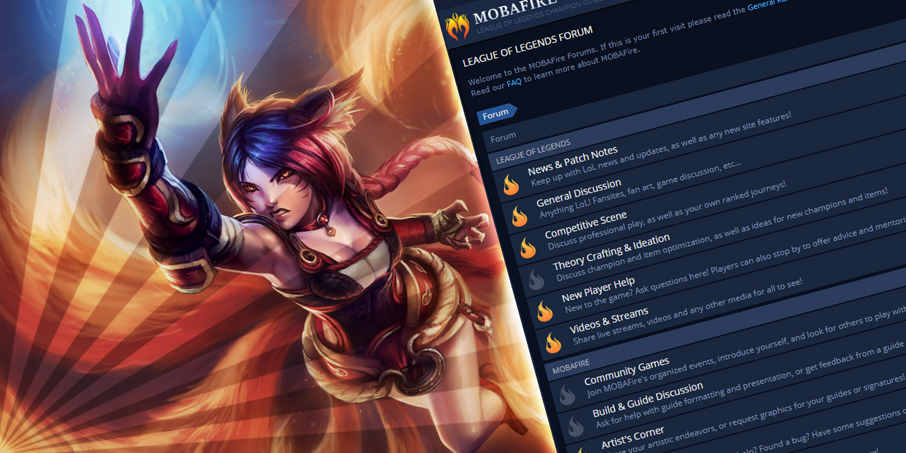 Site Update] Forum Visual Update :: League of Legends (LoL) Forum on  MOBAFire