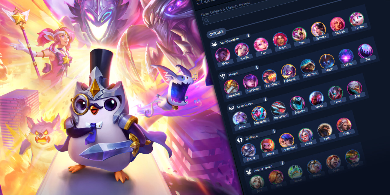 TFT Champions (Set 8) :: Teamfight Tactics Champion Cheat Sheet ::